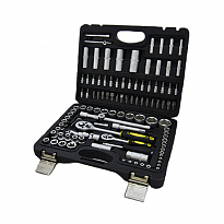 Набор инструмента ER-80108/4821 1/4"&1/2" DR 6-гр 108пр ТК ЭВРИКА 1/3